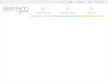 Tablet Screenshot of benfattoorganiza.com.br